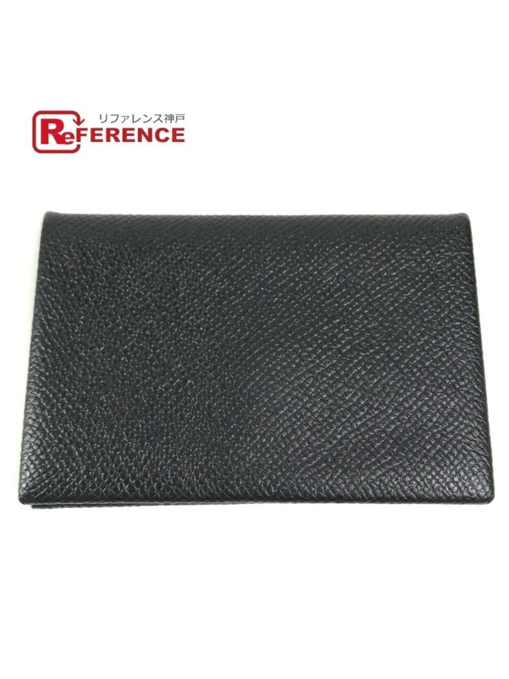 Hermes Card Case Calvi Epsom Black